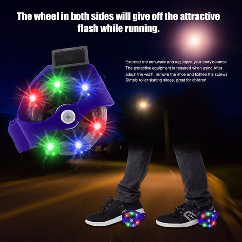 Flashing Roller Skate Shoe Accessories