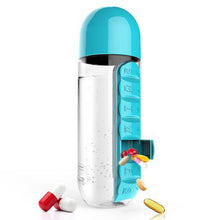 600ml Bottle With 7 Built-in Daily Pill Box