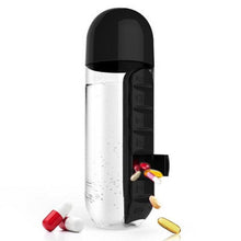 600ml Bottle With 7 Built-in Daily Pill Box