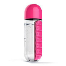 600ml Bottle With 7 Built-in Daily Pill Box