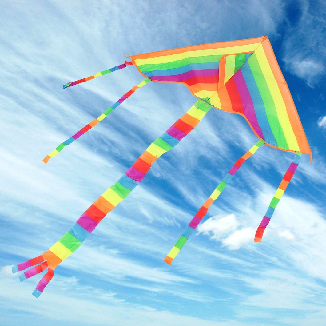 Rainbow Triangle Flying Kite