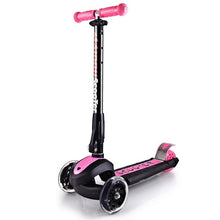 3 Flashing Wheels Foldable Scooter