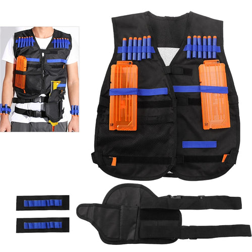 NUOLUX Tactical Vest Kit for Nerf